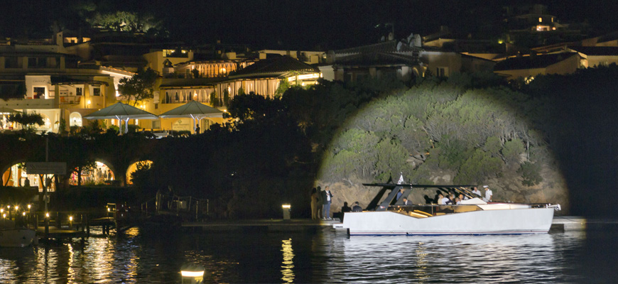 World premiere, Luxi33, Harrods Village, Porto Cervo,luxury yacht,the ultimate solar day-cruiser