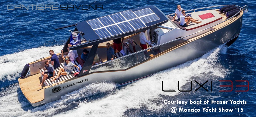 Luxi33 courtesy boat di Fraser Yachts al Monaco Yacht Show 2015