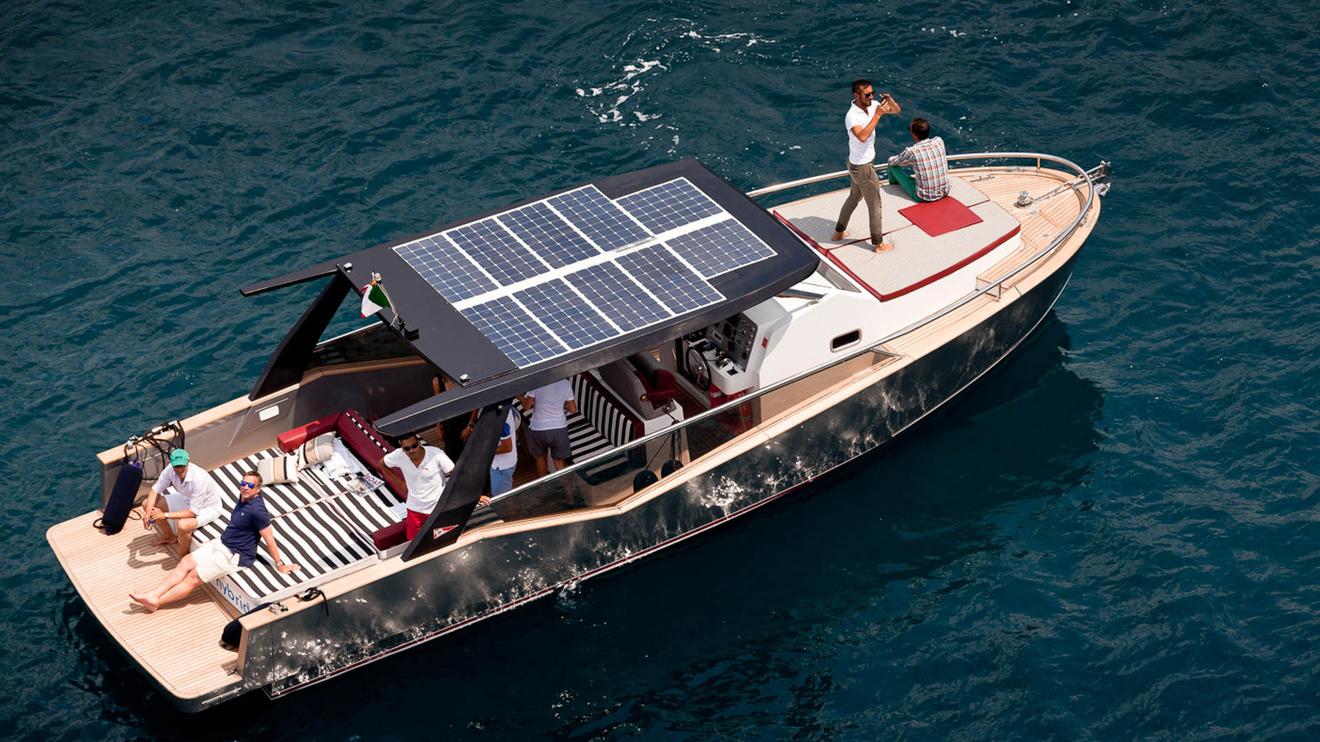 Luxi33, solar hybrid tender, SYR Montenegro