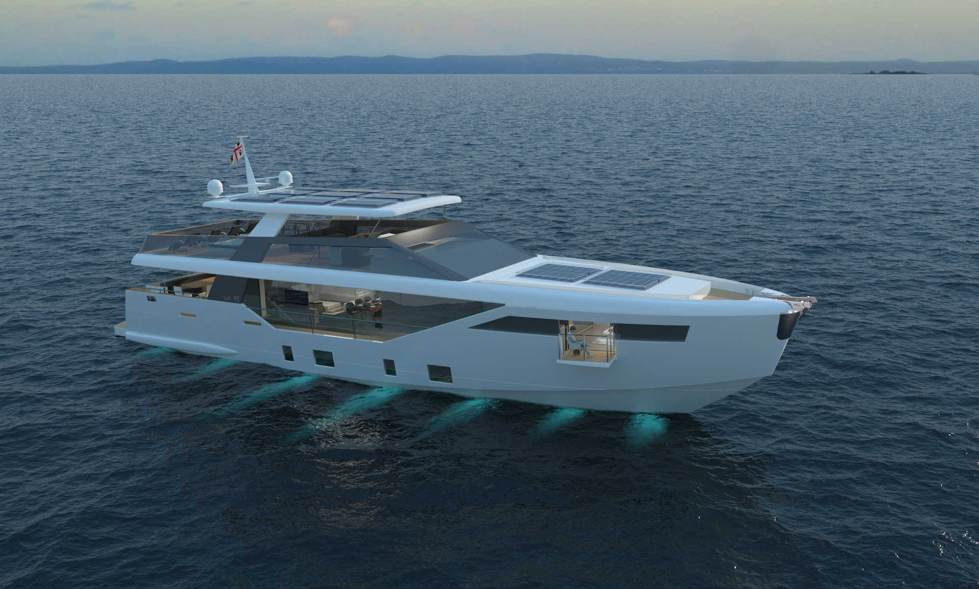 Luxi95,solar motoryacht,superyacht,design