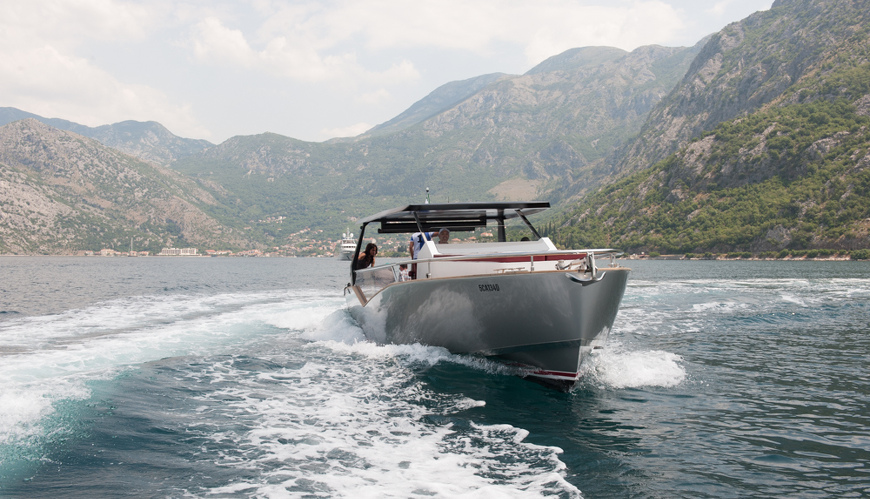 Cruising in the Bay of Kotor